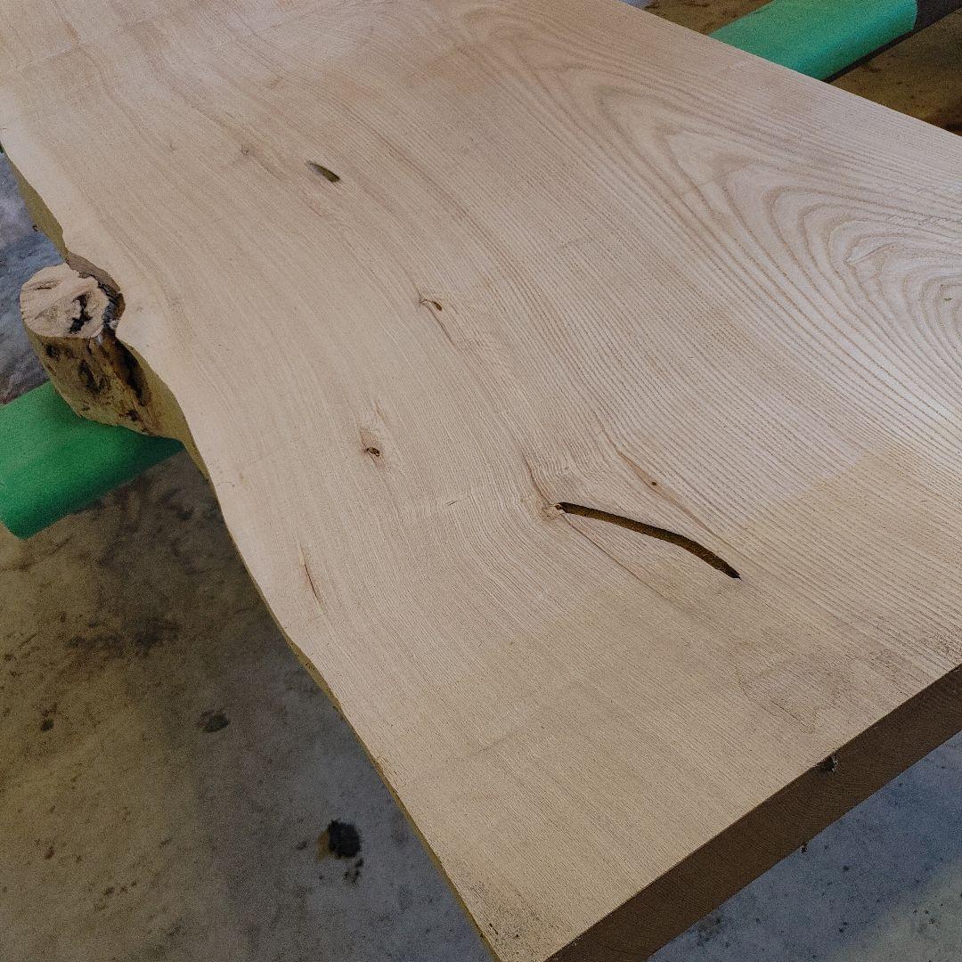 送料込み　一枚板　ニレ　楡　無垢材　天板　テーブル　カウンター　番号53