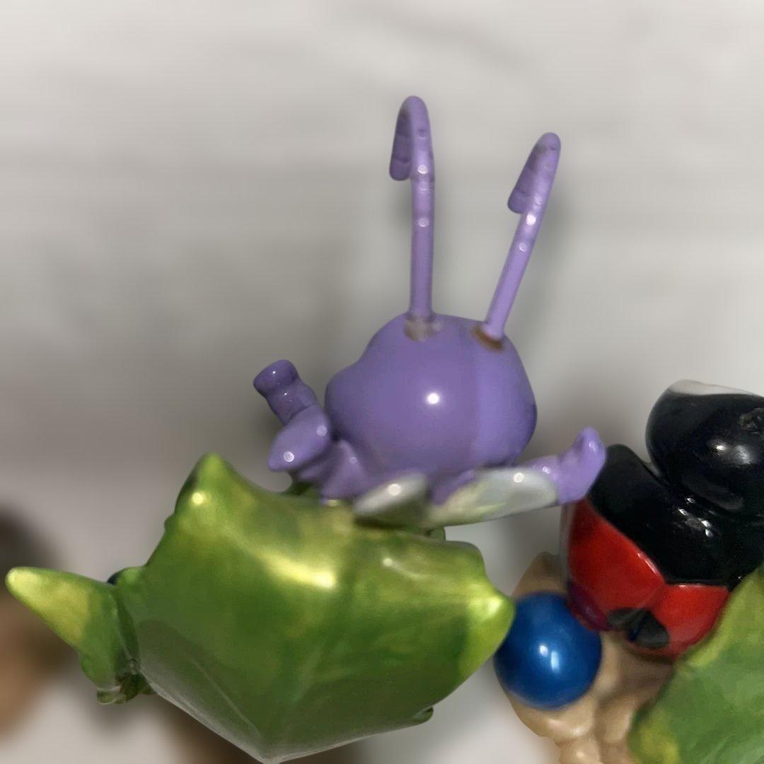 バグズライフ　陶器　フィギュア　３点セット　レア　バグズ•ライフ　フリック