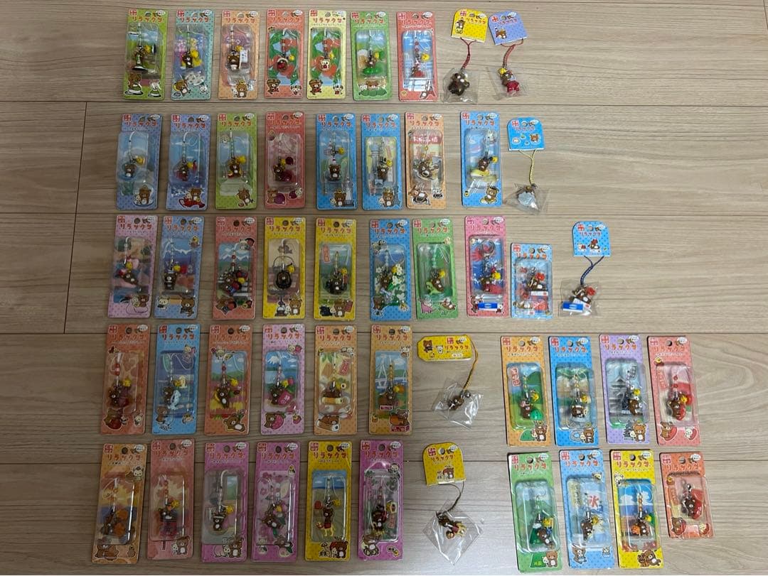 ご当地リラックマ ストラップ だららん夢紀行 50個セット - ストラップ