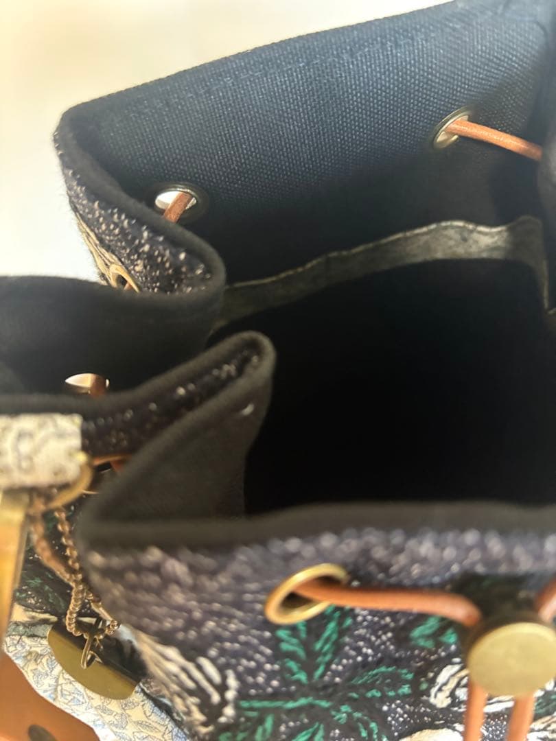 ミナペルホネン◯ハンドメイド◯pitaフォンデュ巾着bag