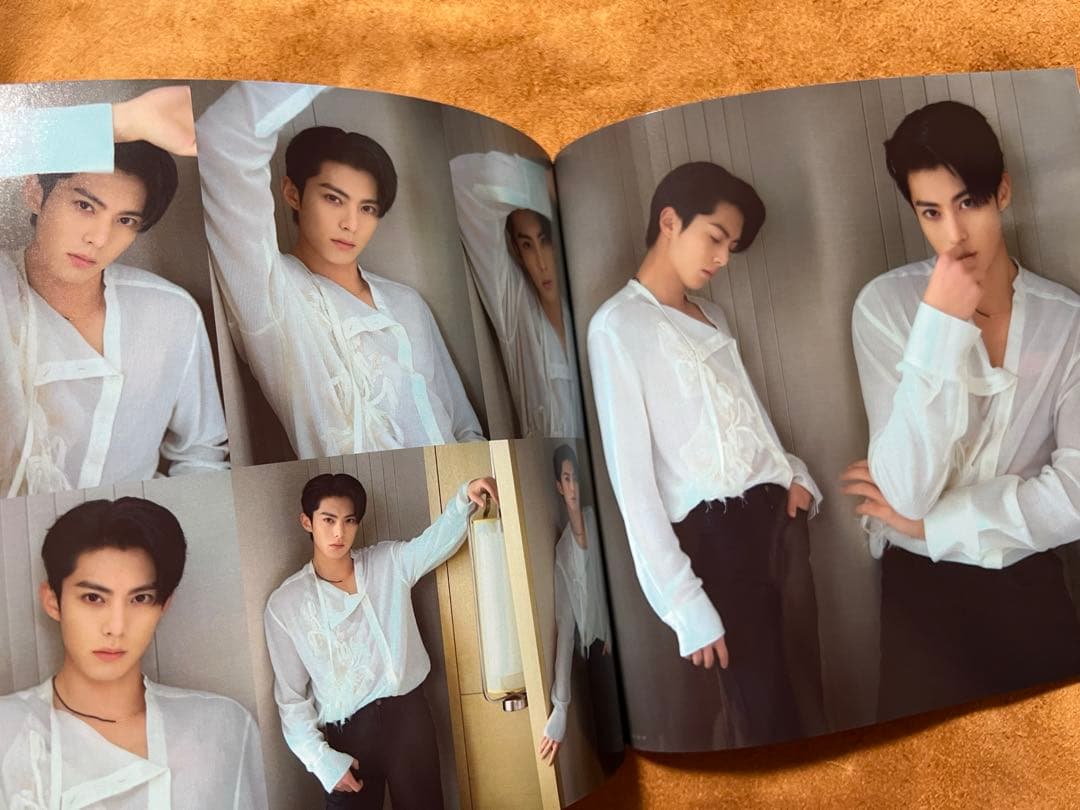 蒼蘭訣 王鶴棣　110枚写真入り個人写真集ワンホーディー写真集34p2023-1