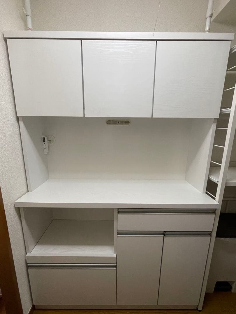 ニトリ　食器棚　幅119.5cm