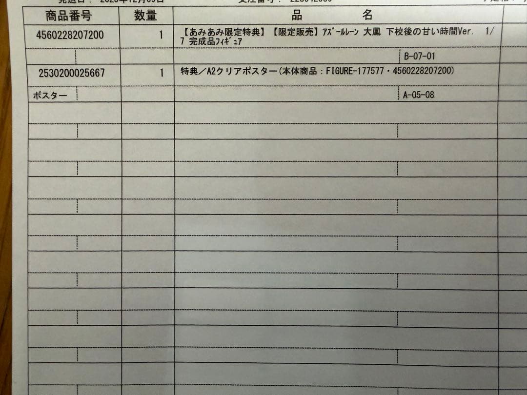 【あみあみ限定特典】アズールレーン 大鳳 下校後の甘い時間Ver.