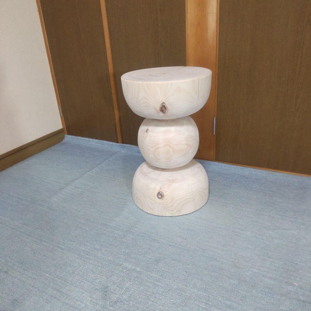 チョコチョコさん専用檜丸太椅子スツール