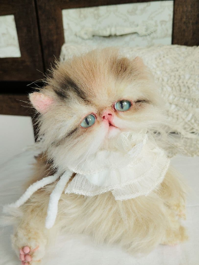 リッズ様御予約❤ペルシャ子猫♡タレ目ちゃん♡アートドール♡ぬいぐるみ♡