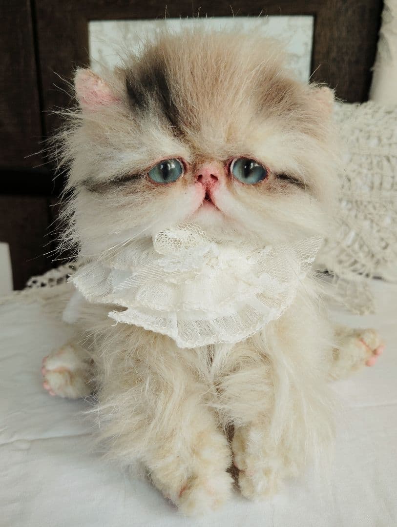 リッズ様御予約❤ペルシャ子猫♡タレ目ちゃん♡アートドール♡ぬいぐるみ♡
