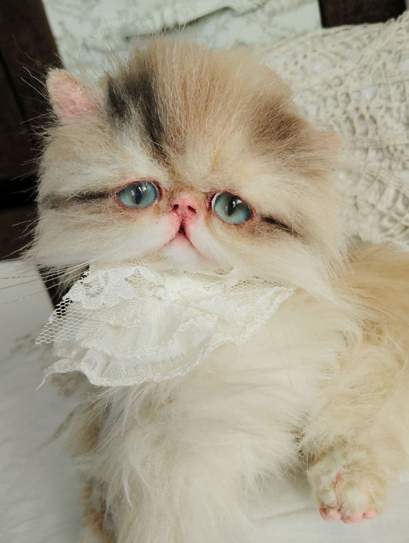 リッズ様御予約❤ペルシャ子猫♡タレ目ちゃん♡アートドール♡ぬいぐるみ♡