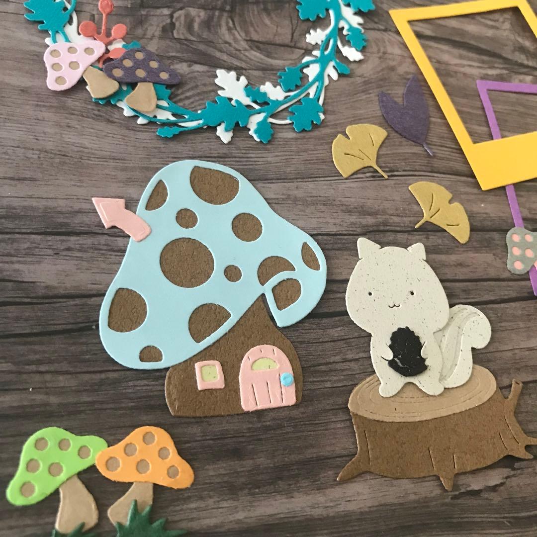 アルバムクラフト・クラフトパンチ☆秋素材