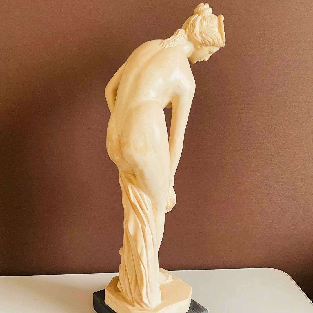 A Santini サンティーニ 西洋彫刻 湯浴クラシックフィギュア  裸婦像