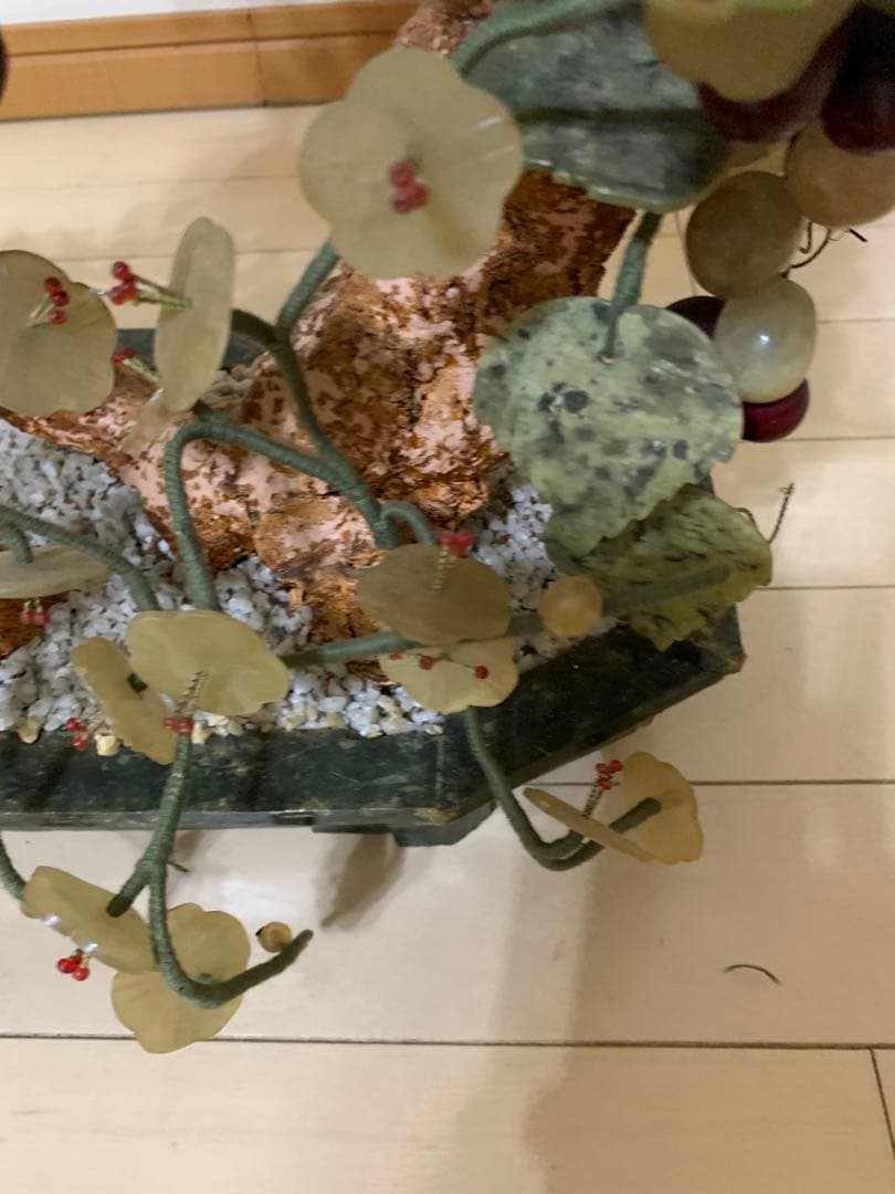 ミニちゃん　(ベビーショップ)さん専用 葡萄の木のオブジェ　縁起物　インテリア