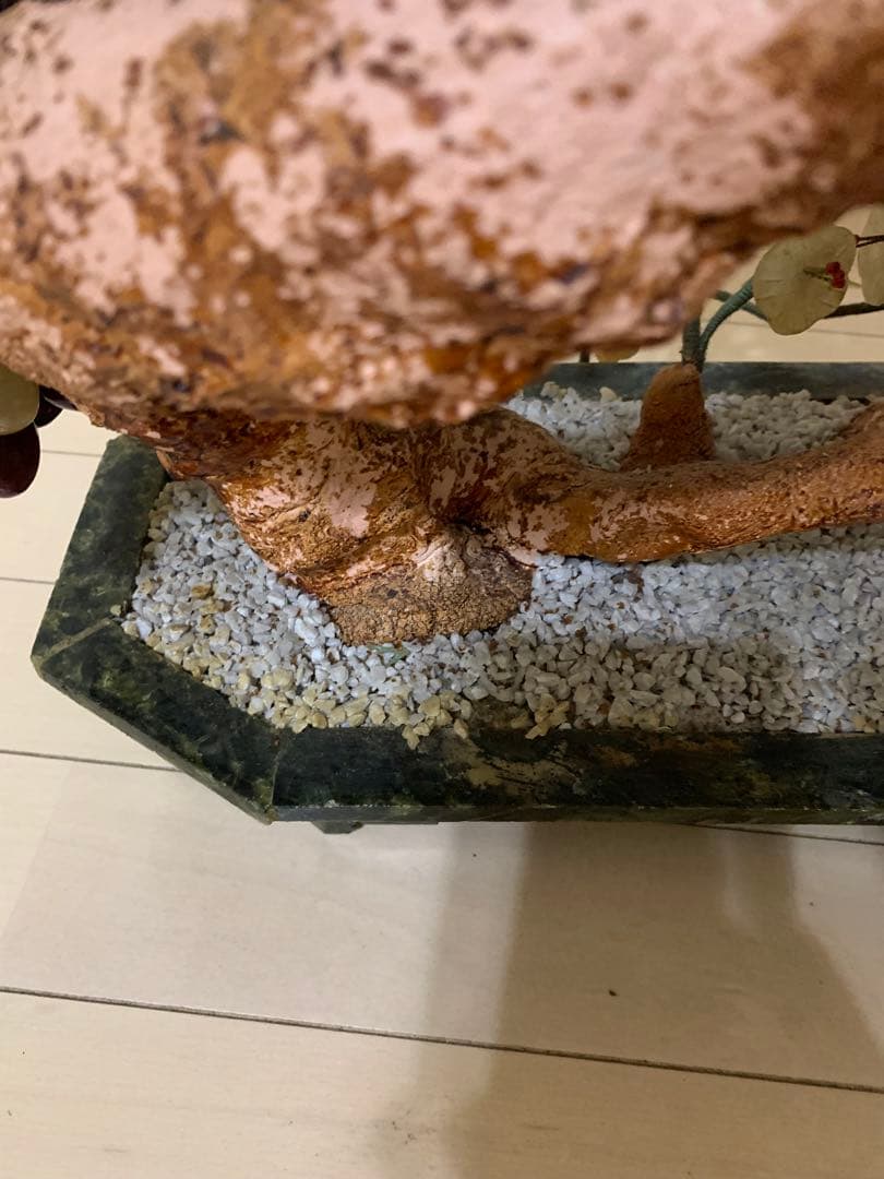 ミニちゃん　(ベビーショップ)さん専用 葡萄の木のオブジェ　縁起物　インテリア