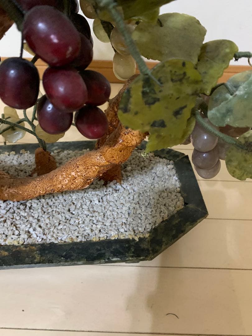 ミニちゃん　(ベビーショップ)さん専用 葡萄の木のオブジェ　縁起物　インテリア