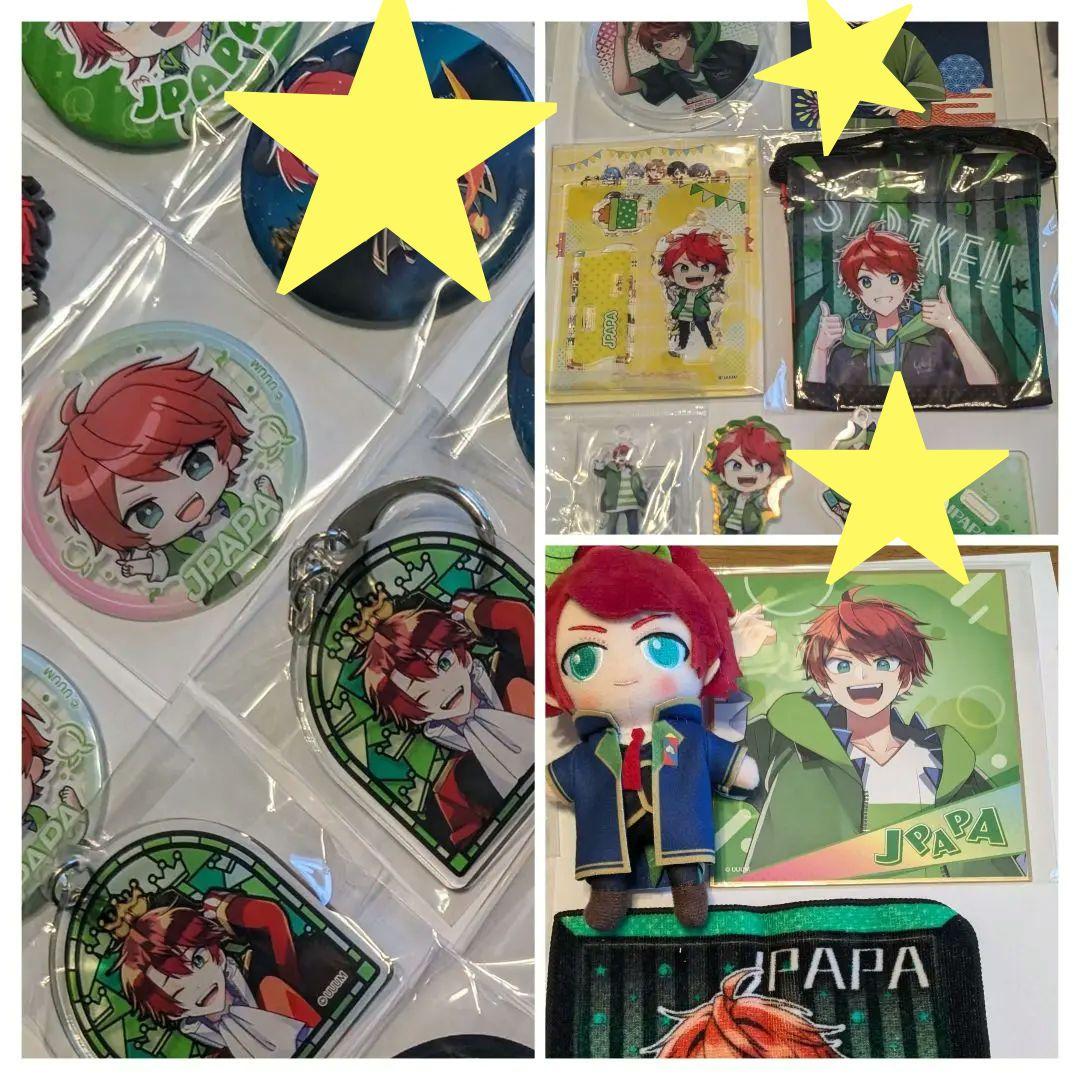 カラフルピーチ じゃぱぱ 缶バッチ アクスタ 人形 グッズ 19点まとめ