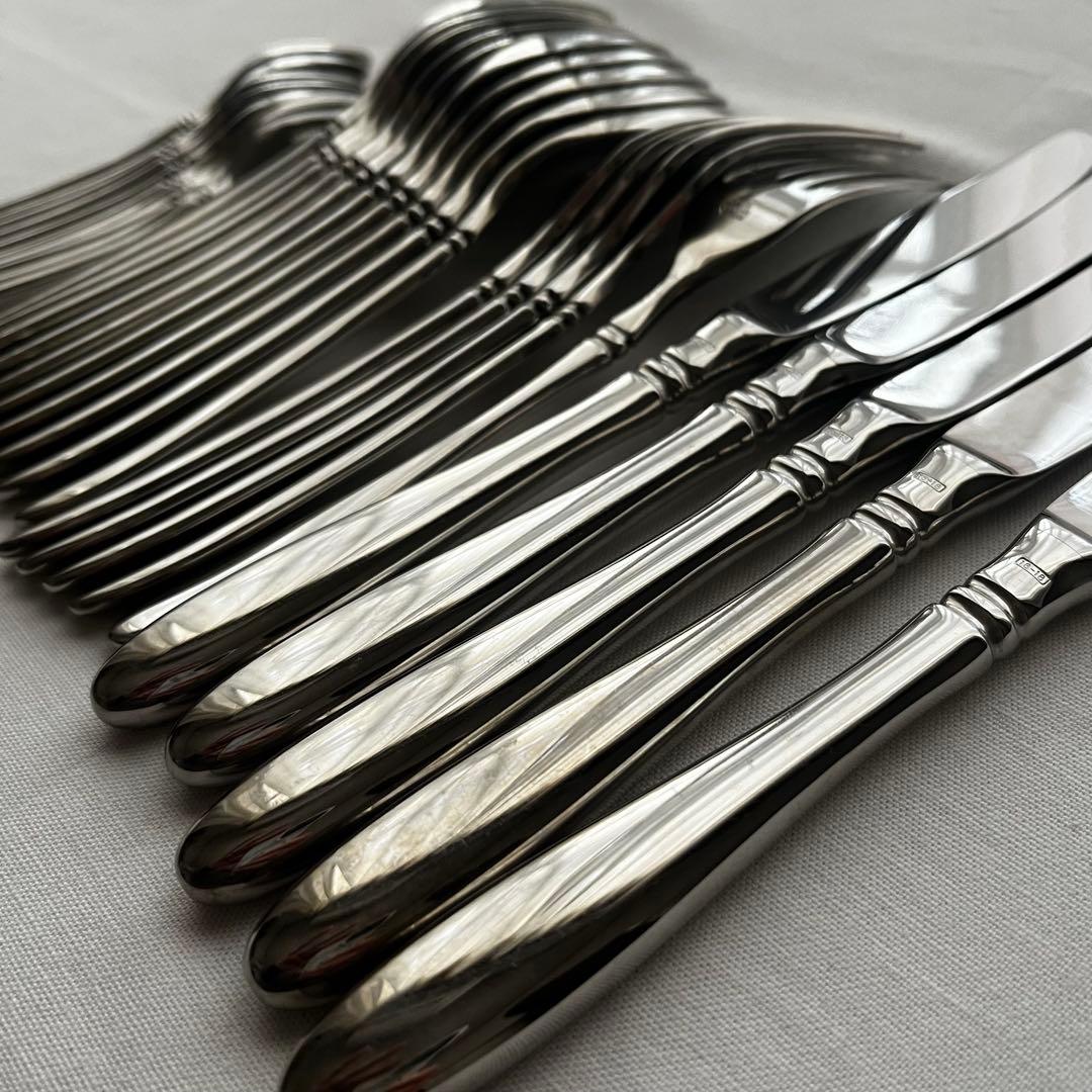 中古 アズマ インペリアル 18-18ステンレス カトラリー フォーク スプーン