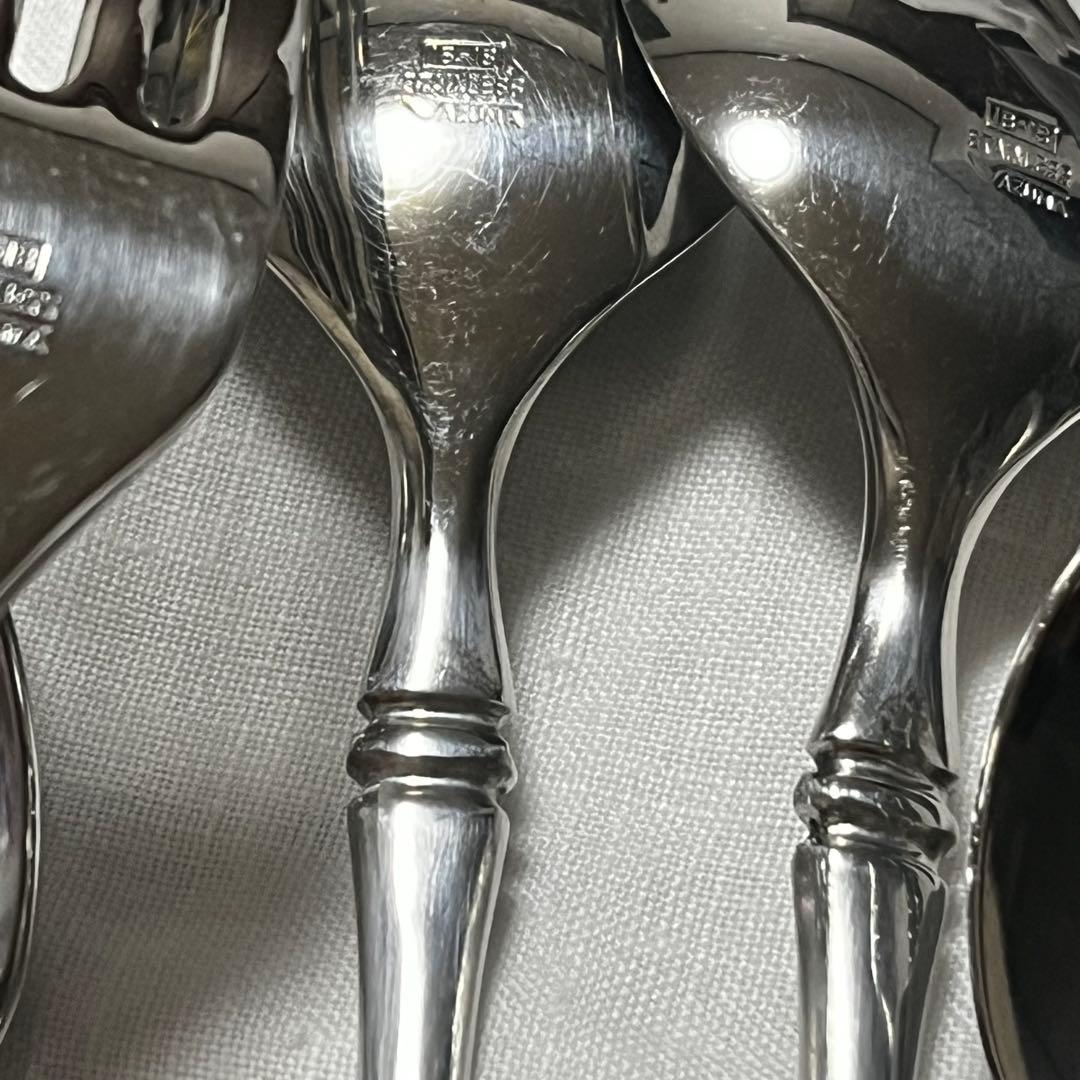 中古 アズマ インペリアル 18-18ステンレス カトラリー フォーク スプーン