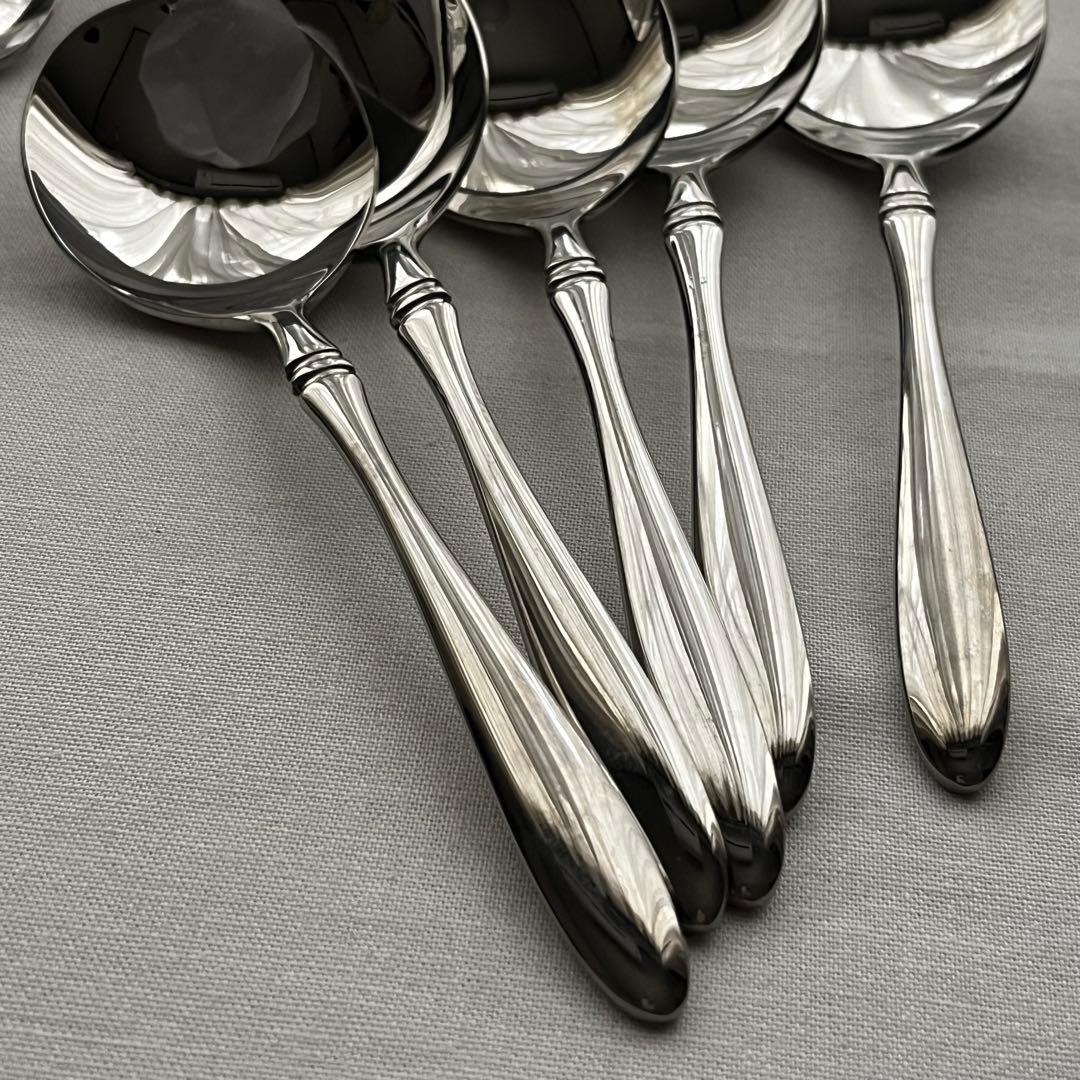 中古 アズマ インペリアル 18-18ステンレス カトラリー フォーク スプーン