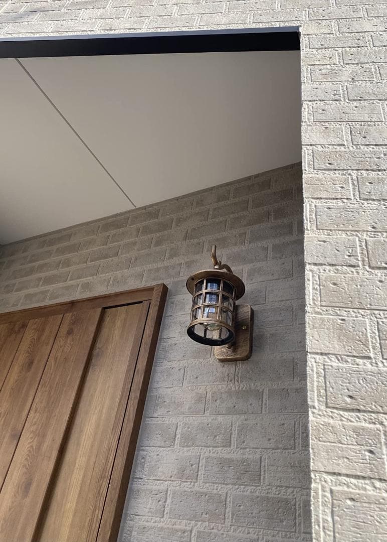 美しい 屋外照明 ウォールランプ アンティーク風 アイアン