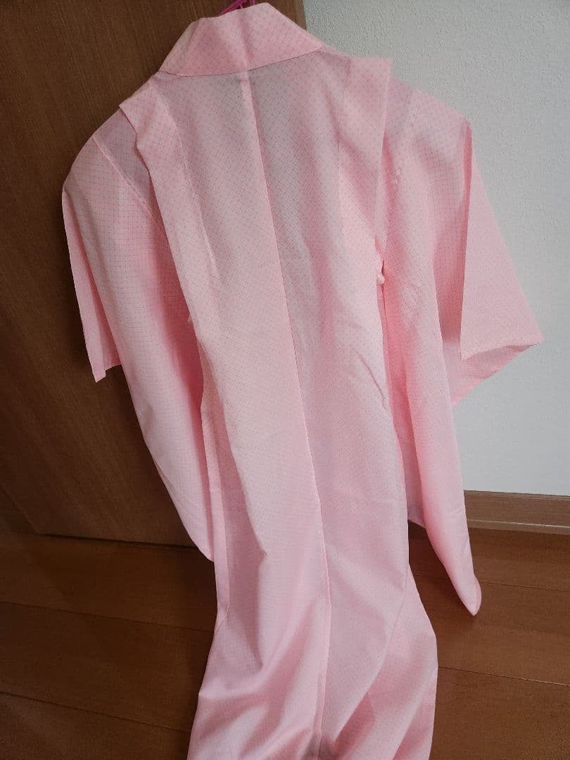 7歳着物6点セット 赤 花柄刺繍