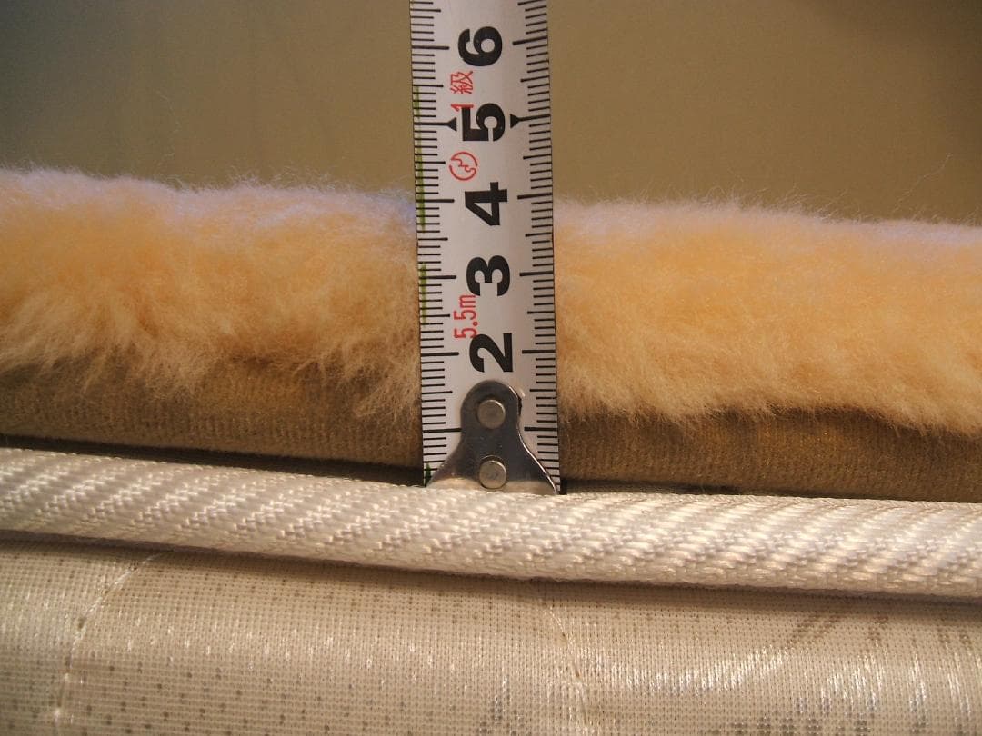 決算最終価格❗️新品＊オーストラリア原皮２５ミリ＊ムートンシーツ（シングル）