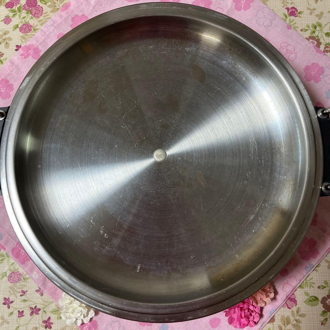 マル球産業　両手チャイナ鍋（蒸し器付き）！！