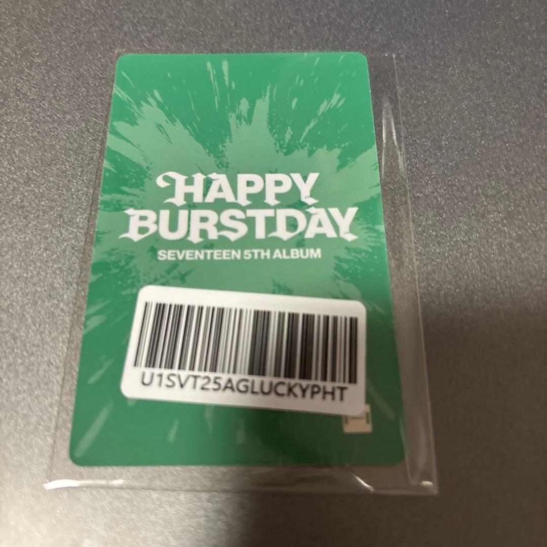 SEVENTEEN HBD WEVERSE GLOBAL ラキドロ　エスクプス