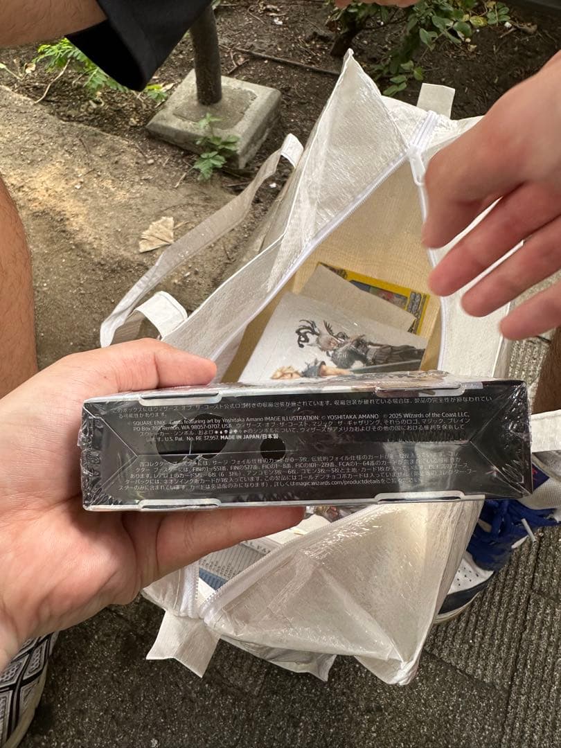 mtg コレクターブースター　ファイナルファンタジー　日本語版　シュリンク付き