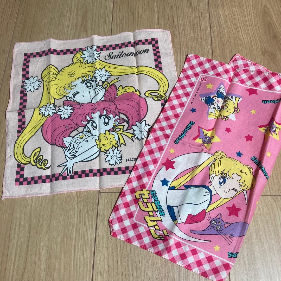 美少女戦士 セーラームーン ハンカチ なかよし 平成レトロ 応募者全員