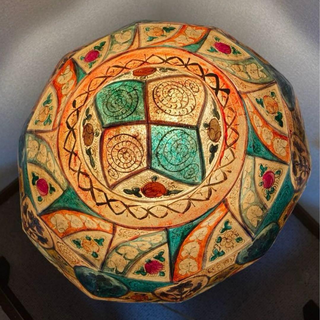 アンティーク　キャメルランプ　インテリア　スタンドライト　昭和レトロ