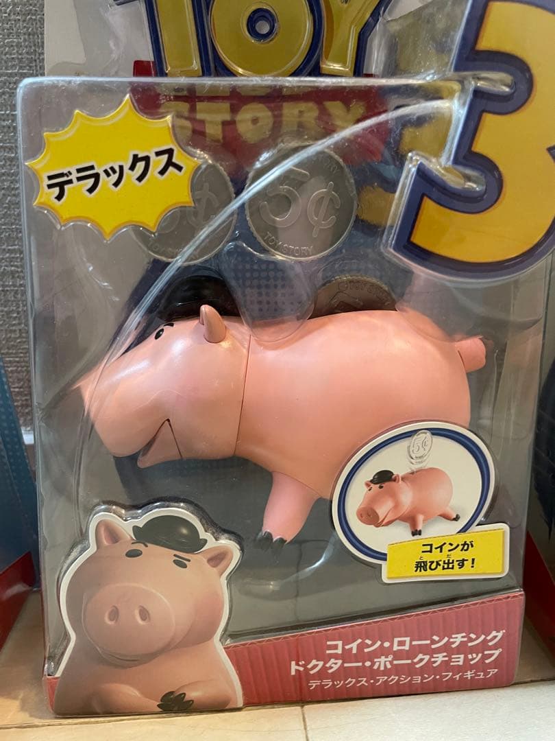 ディズニー　トイストーリー　ベーシックフィギュア　ウッディ　バズ　エイリアン