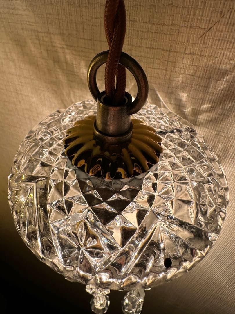 フランス アンティーク スノーフレークとアイシクルドロップの冬ミニ