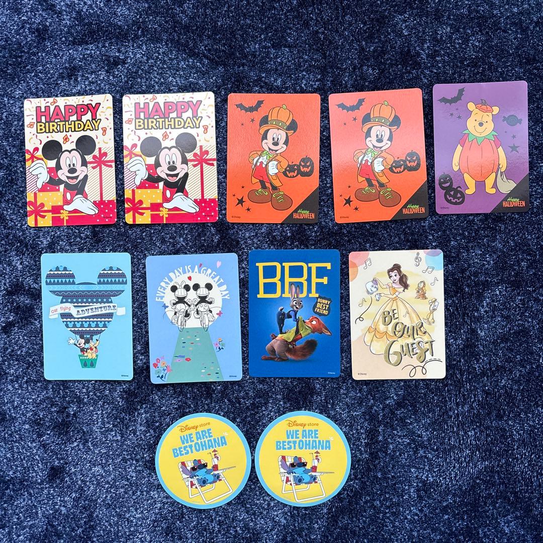 ディズニーストア じゃんけん カード 11枚 - メルカリ