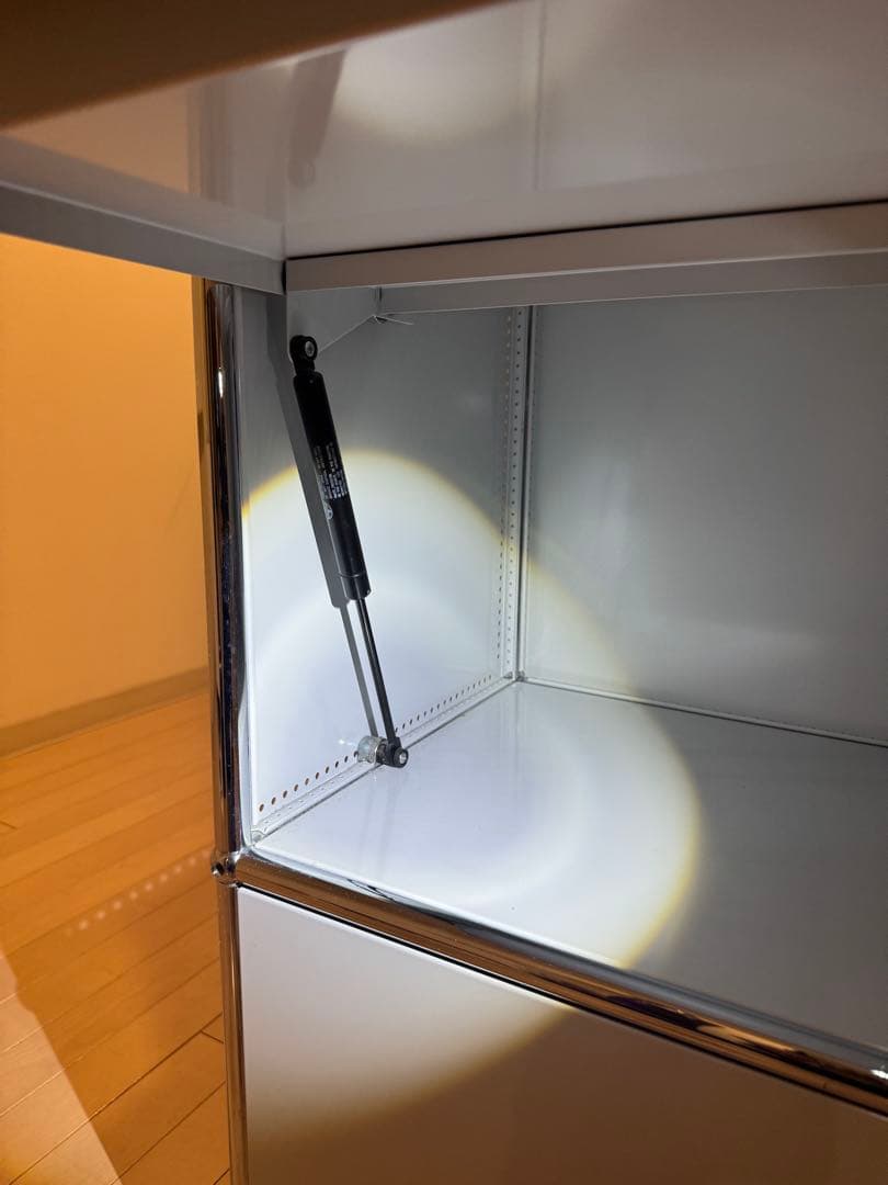 usm ハラー オープンシェルフ 3段 引き出し付き グレー