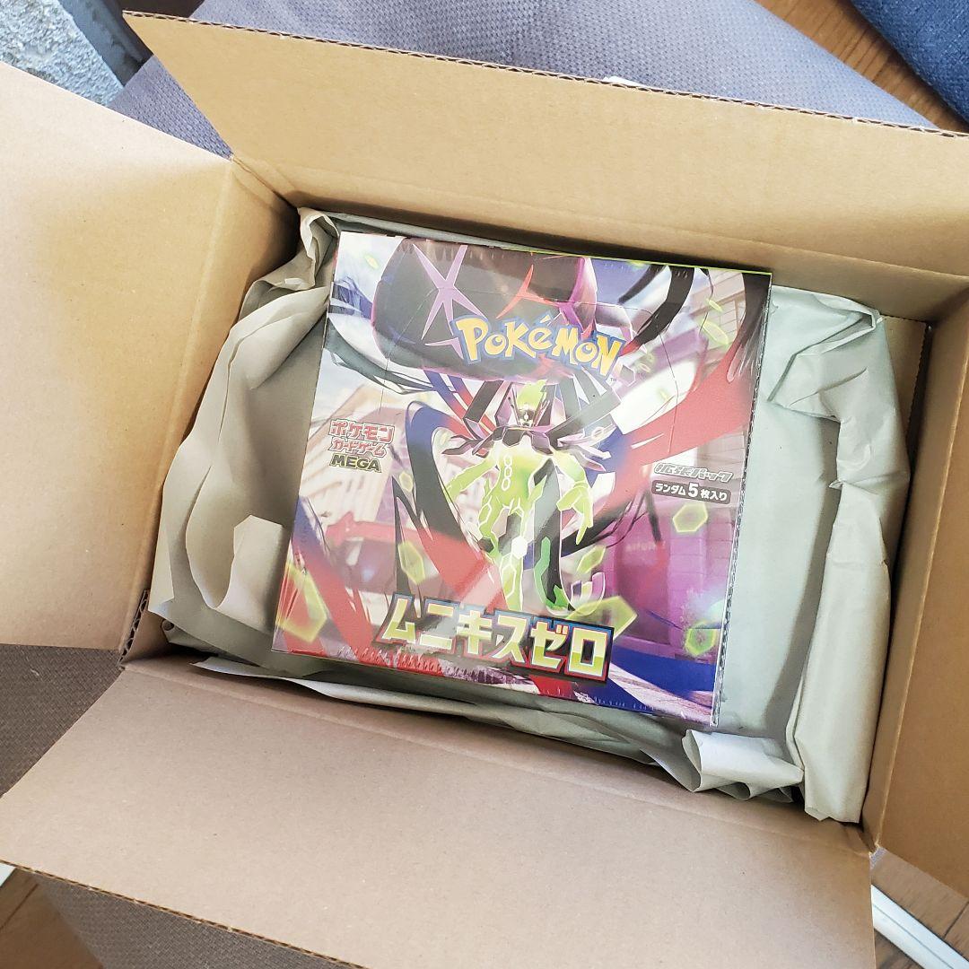 シュリンク付 ポケモンカードゲームMEGA 拡張パック ムニキスゼロ BOX