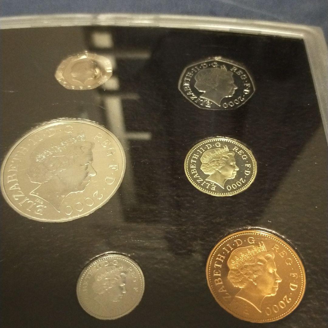 ミレニアム2000年　イギリスボンド硬貨