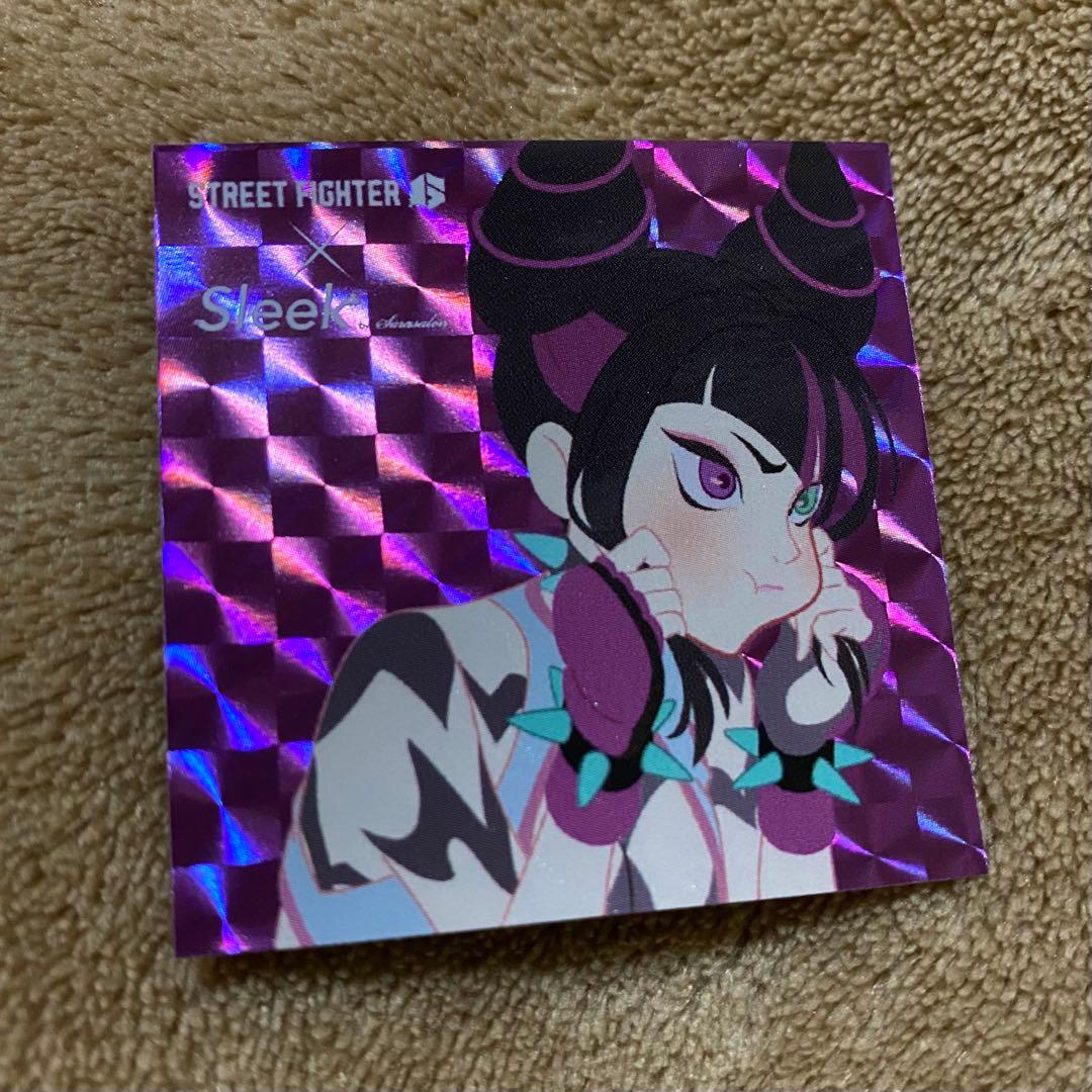 ストリートファイター6×スリーク ジュリ ステッカー Sleek シール スト