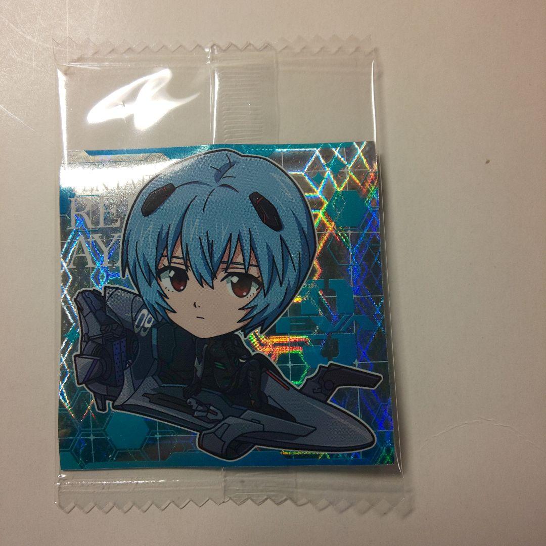 SR 綾波レイ エヴァンゲリオン ウエハース シール レア サード