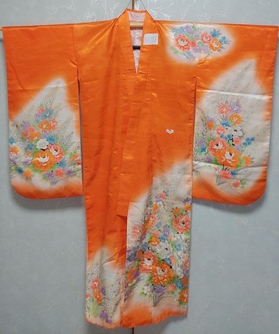 NA356アンティーク子供着物七五三着丈125センチ裄丈57センチ