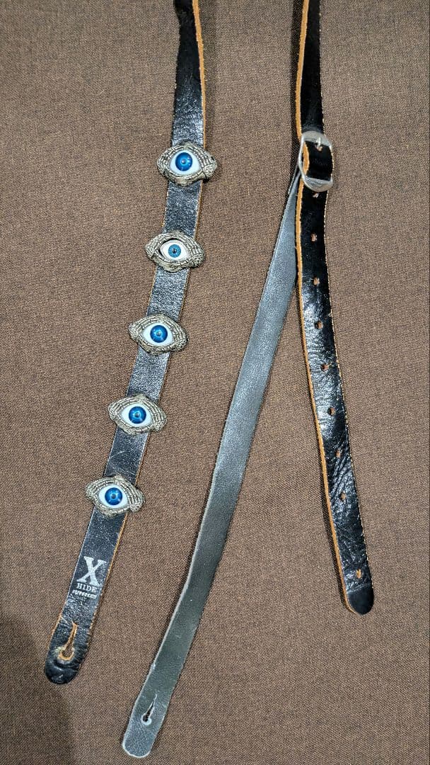 hide 目玉ストラップ 5連 FERNANDES ギター XJAPAN - メルカリ