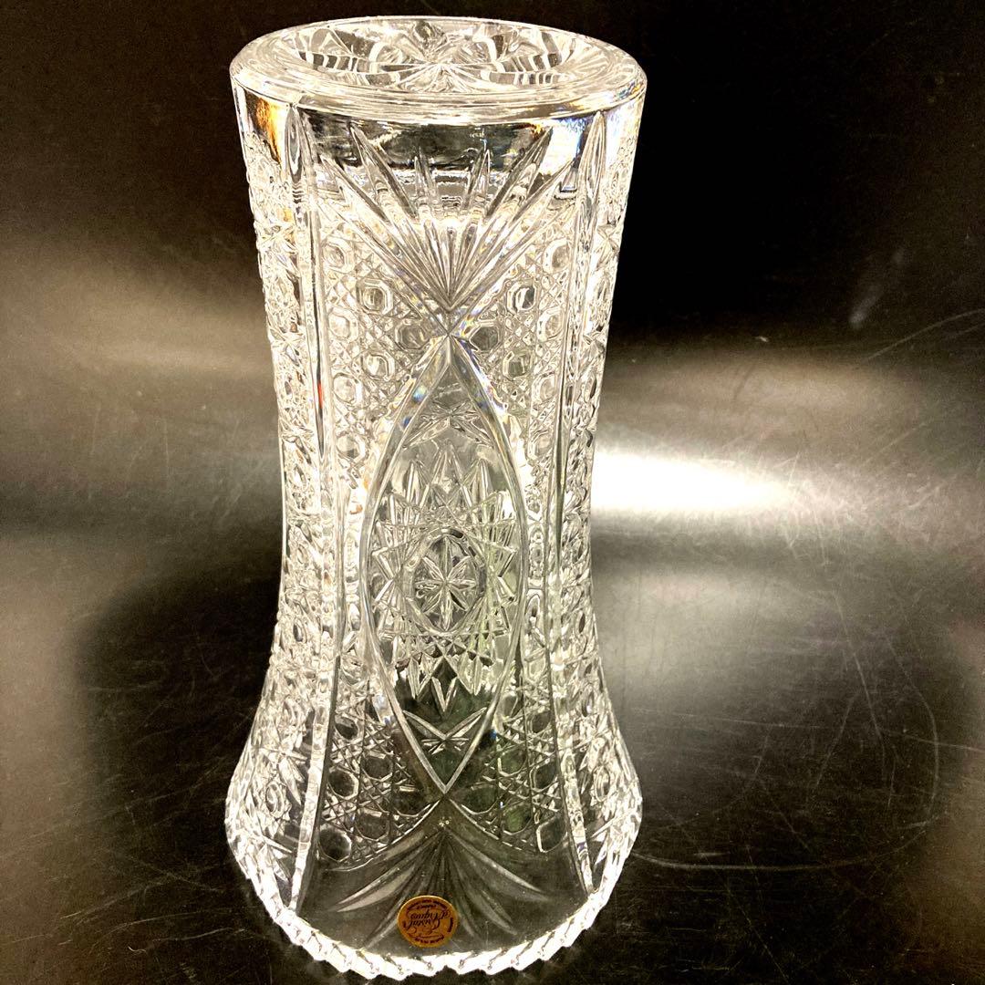 フランスCristal d'Arques クリスタルダルク花瓶 CHESNAY - メルカリ