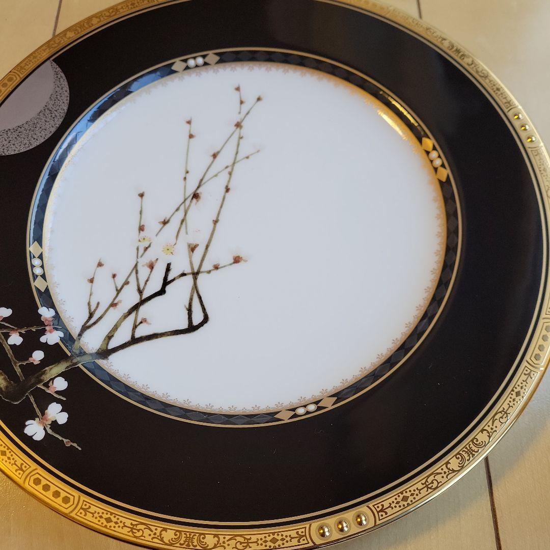 【100周年アニバーサリー】ノリタケ③　四季彩舞曲　梅　27cmプレート