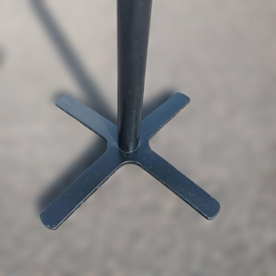 4991-2）木製カウンターテーブル ナチュラル　ティーテーブル