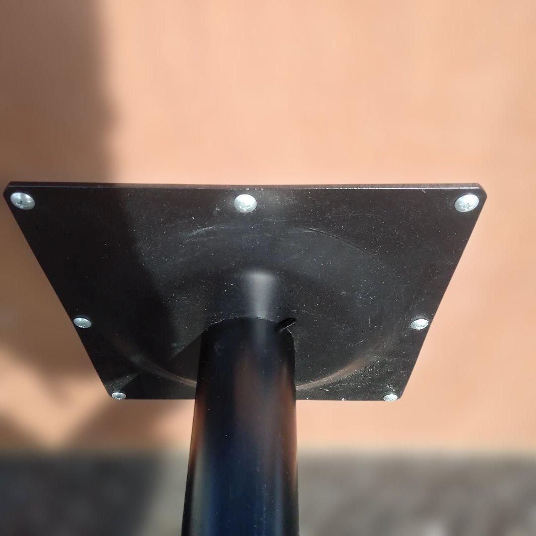 4991-2）木製カウンターテーブル ナチュラル　ティーテーブル