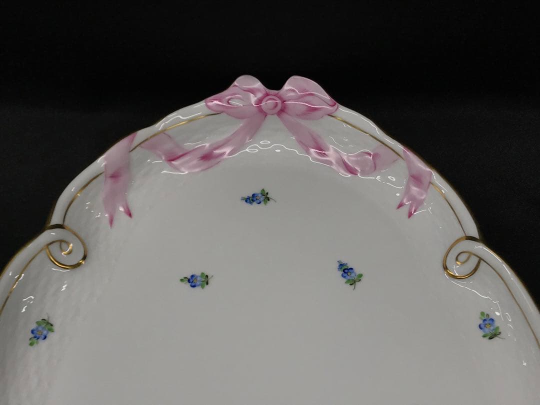 【USED美品】HEREND ヘレンド　パーティートレイ　トレイ　プレート