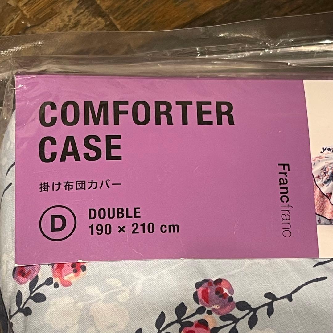 ANNA SUI Francfranc コラボ　掛け布団カバー　ダブル　新品