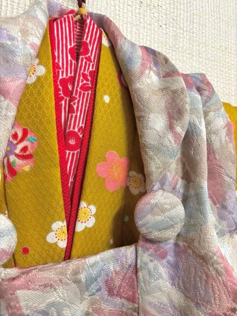 七五三　3歳　被布　着物　女の子