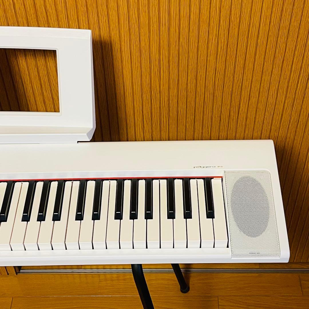 極美品】ヤマハ piaggero NP-32 電子キーボード 76鍵スタンド付 - メルカリ