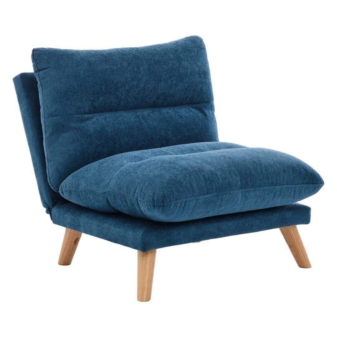 一人掛け ソファ 座椅子 リクライニング 折りたたみ コンパクト 幅68cm