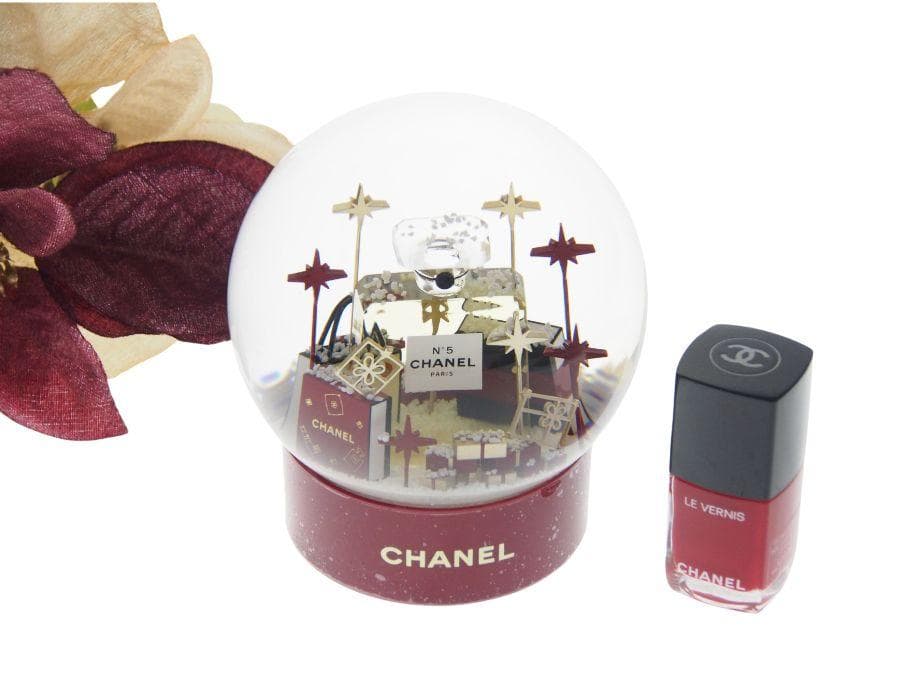 シャネル ノベルティ スノードーム 2022 香水 N°5 ガラス CHANEL