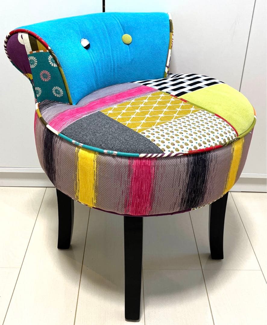 (直接引き取り可)イス　スツール　おしゃれ　個性派　北欧　和風