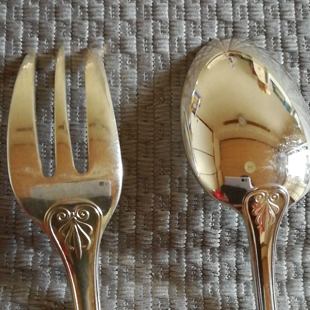 クリストフル　マルメゾン　デザートフォーク　スプーン